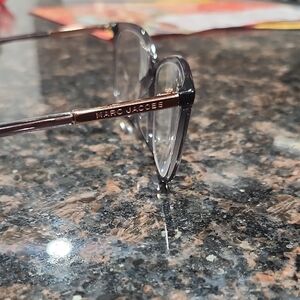 Marc Jacobs Black and Silver Eyewear
